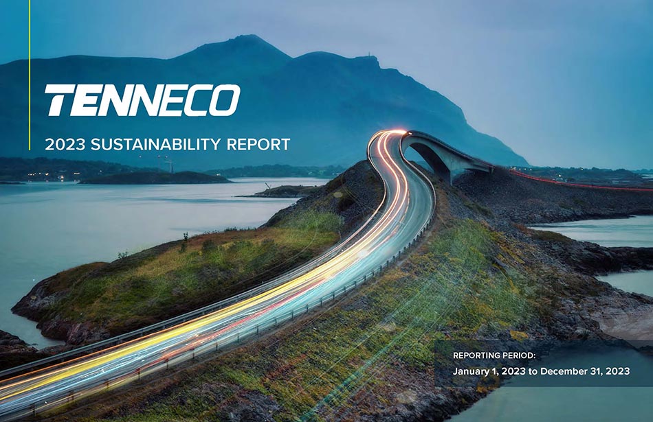 Tenneco's 2022 Sustainability Report